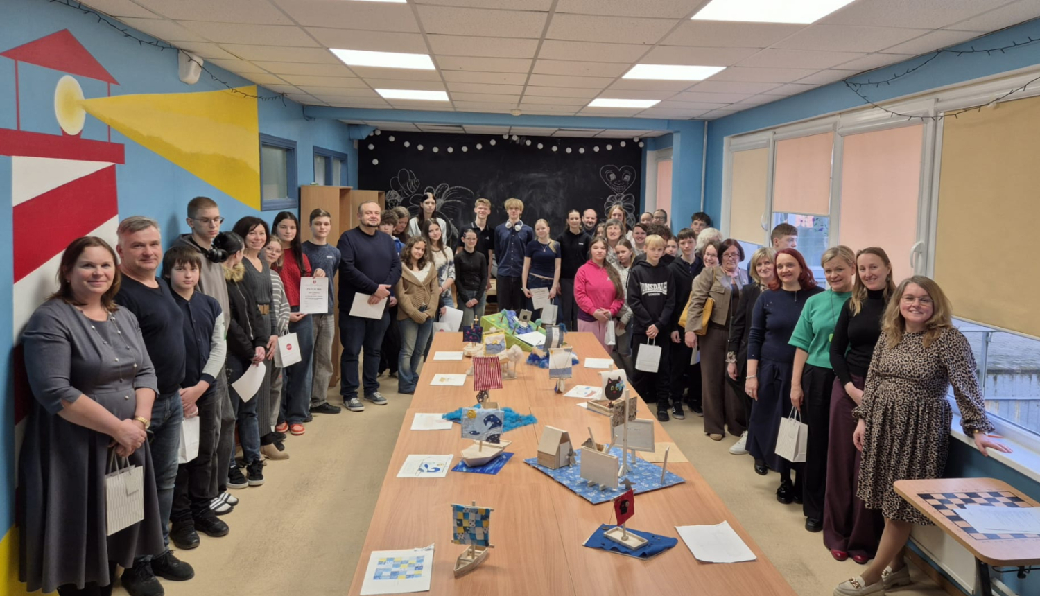 Ropažu novada tehnoloģiju olimpiāde, kopbilde