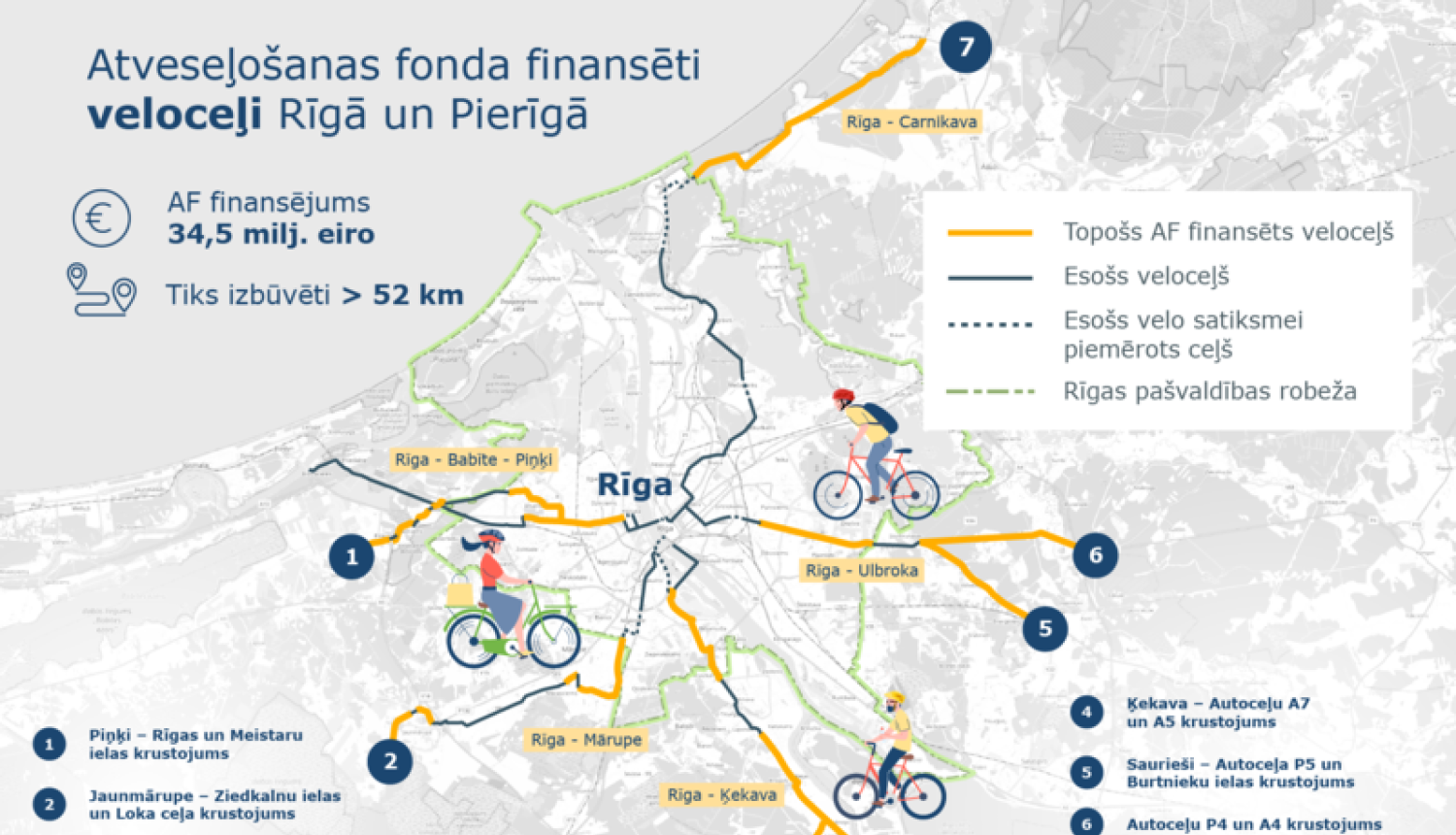 Velo ceļi Rīga - Pierīga