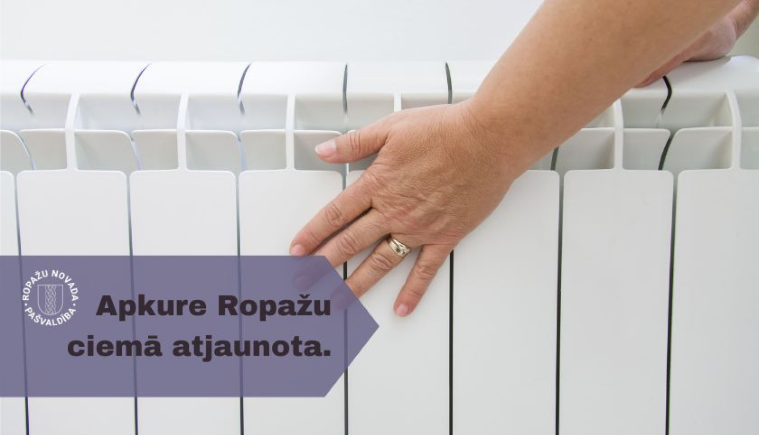 Apkure Ropažu ciemā atjaunota