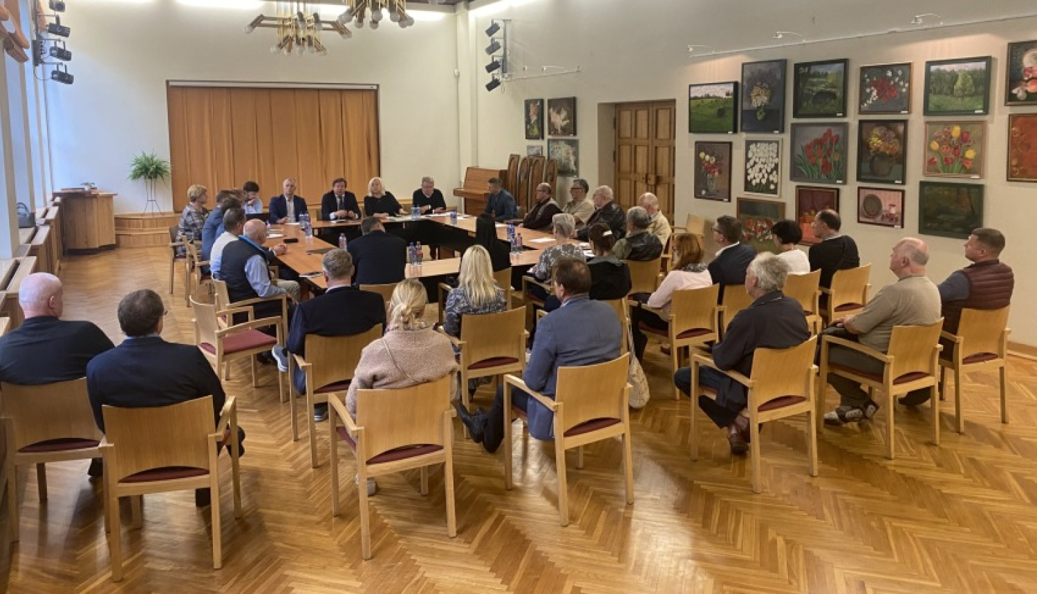 Berģos notika iedzīvotāju tikšanās