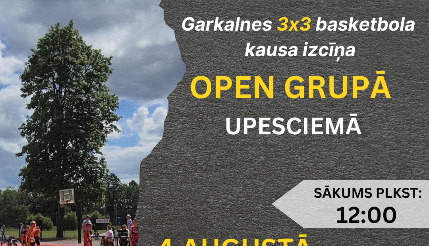 3x3 basketbola turnīrs