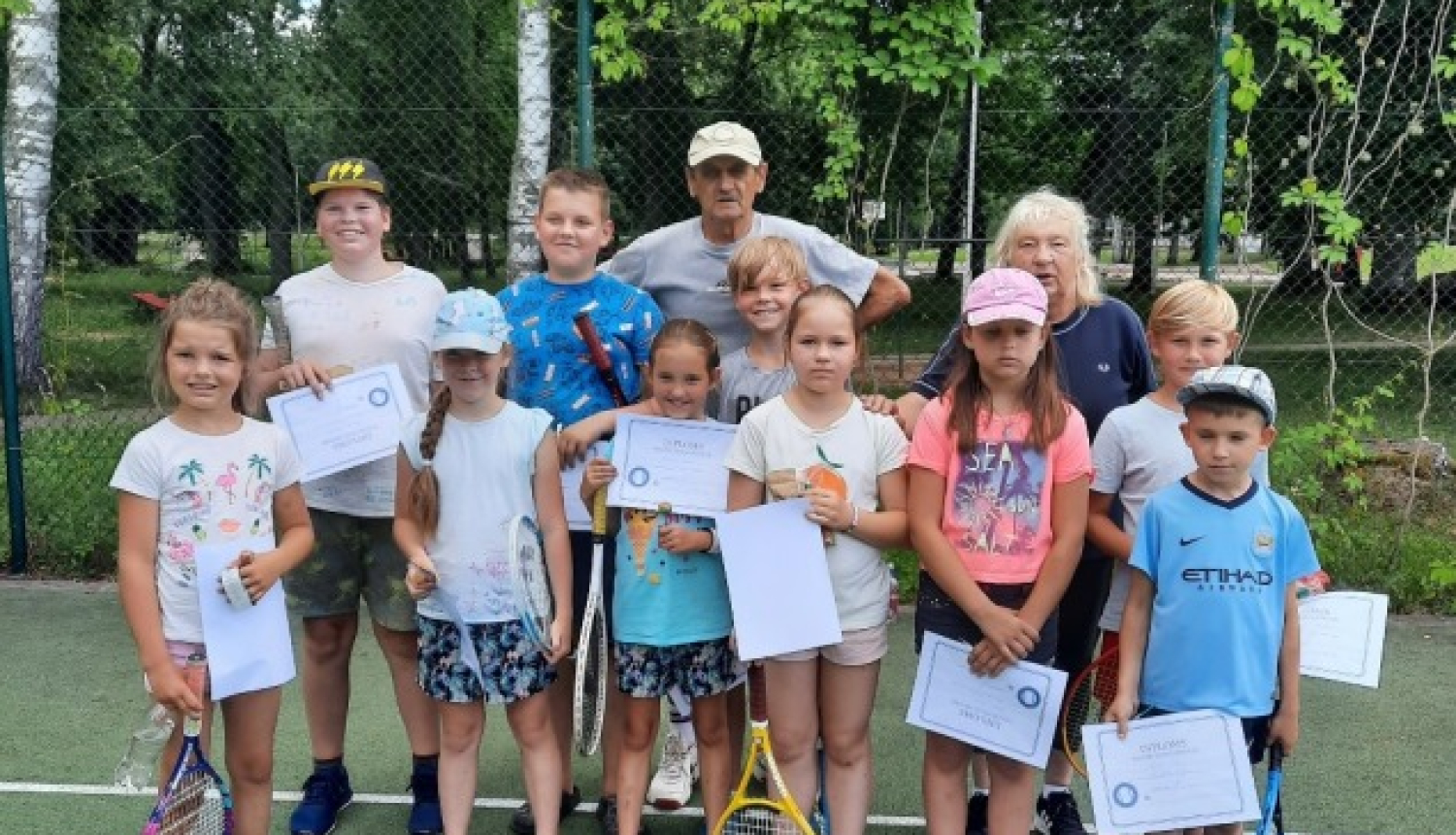 Tenisa turnīrs jaunajiem tenisistiem Ropažos