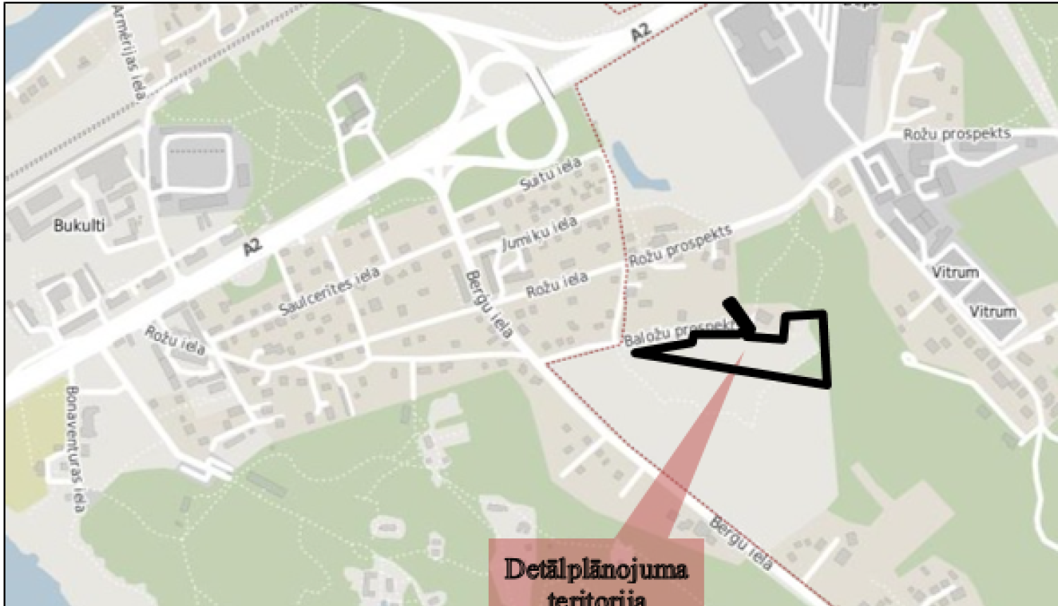 Paziņojums par detālplānojuma zemes vienībai Baložu prospektā 31, Berģos, Garkalnes pagastā, Ropažu novadā izstrādes uzsākšanu