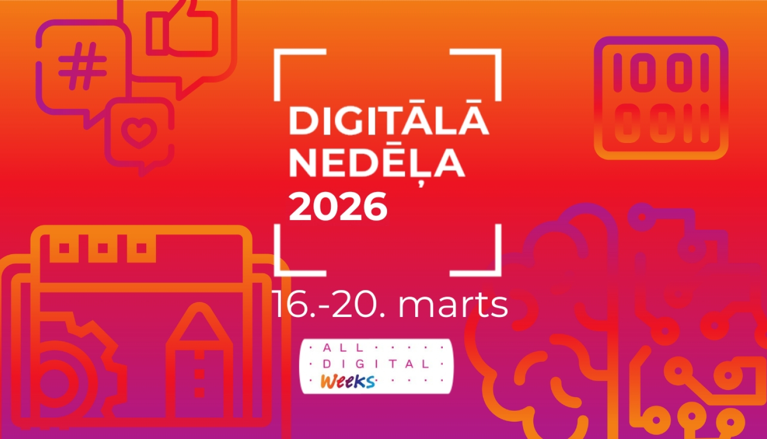 Digitālā nedēļa 2026. afiša