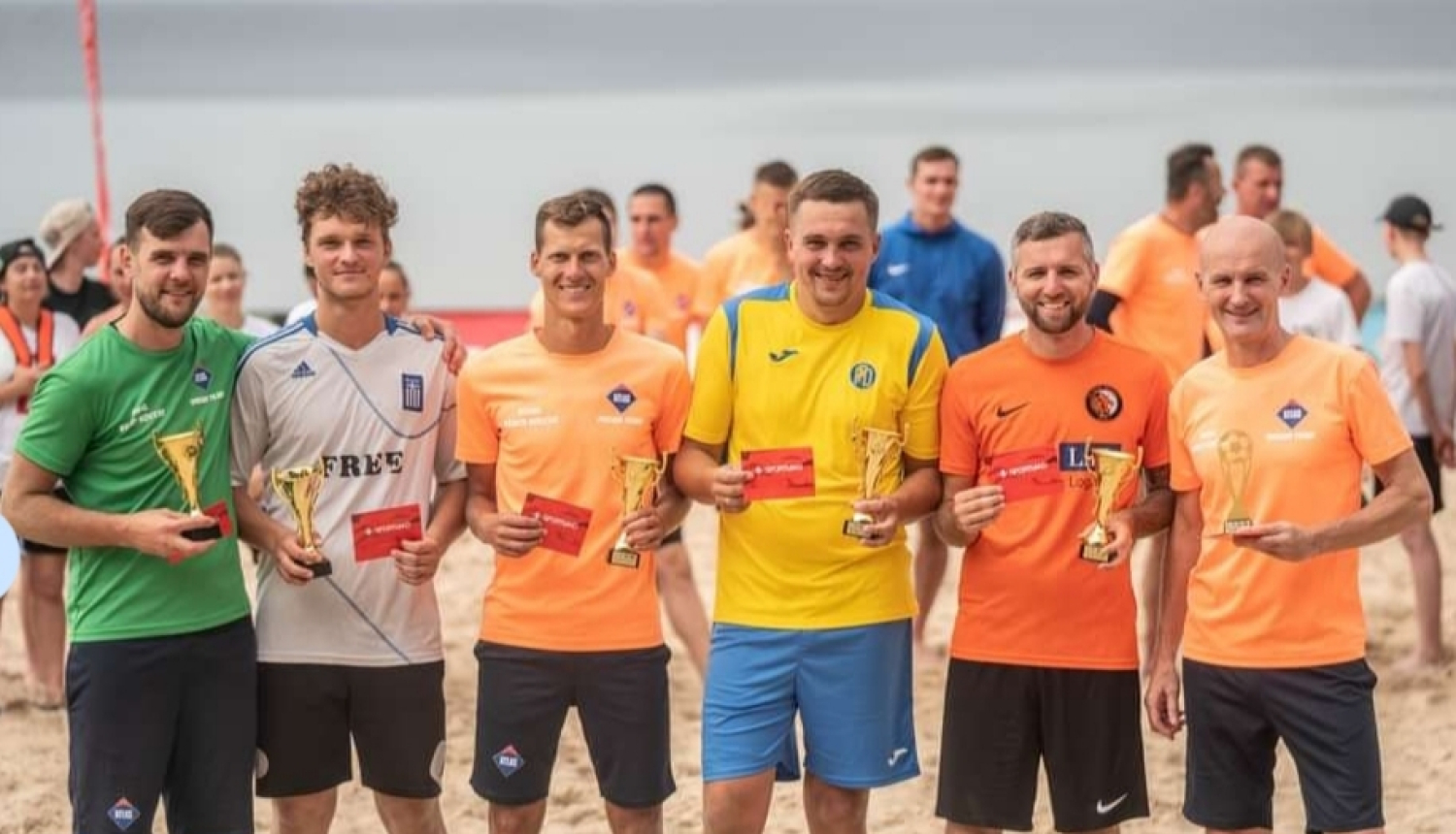 Jūrmalas kauss pludmales futbolā, 3. vieta ropažnieku komandai