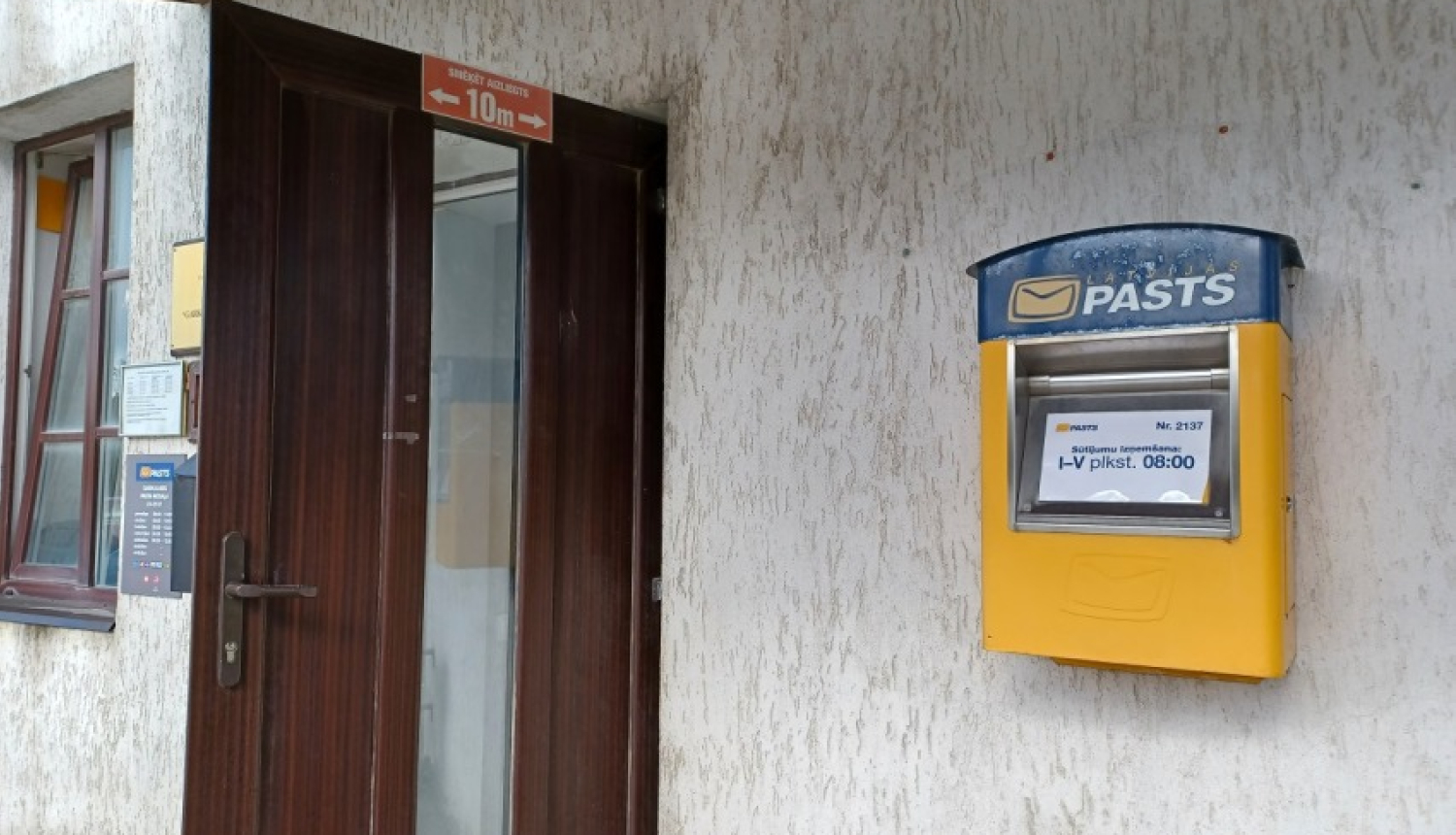 Garkalnes pasta nodaļa uzsākusi darbu jaunās telpās Vidzemes šosejā 1d, Garkalnē