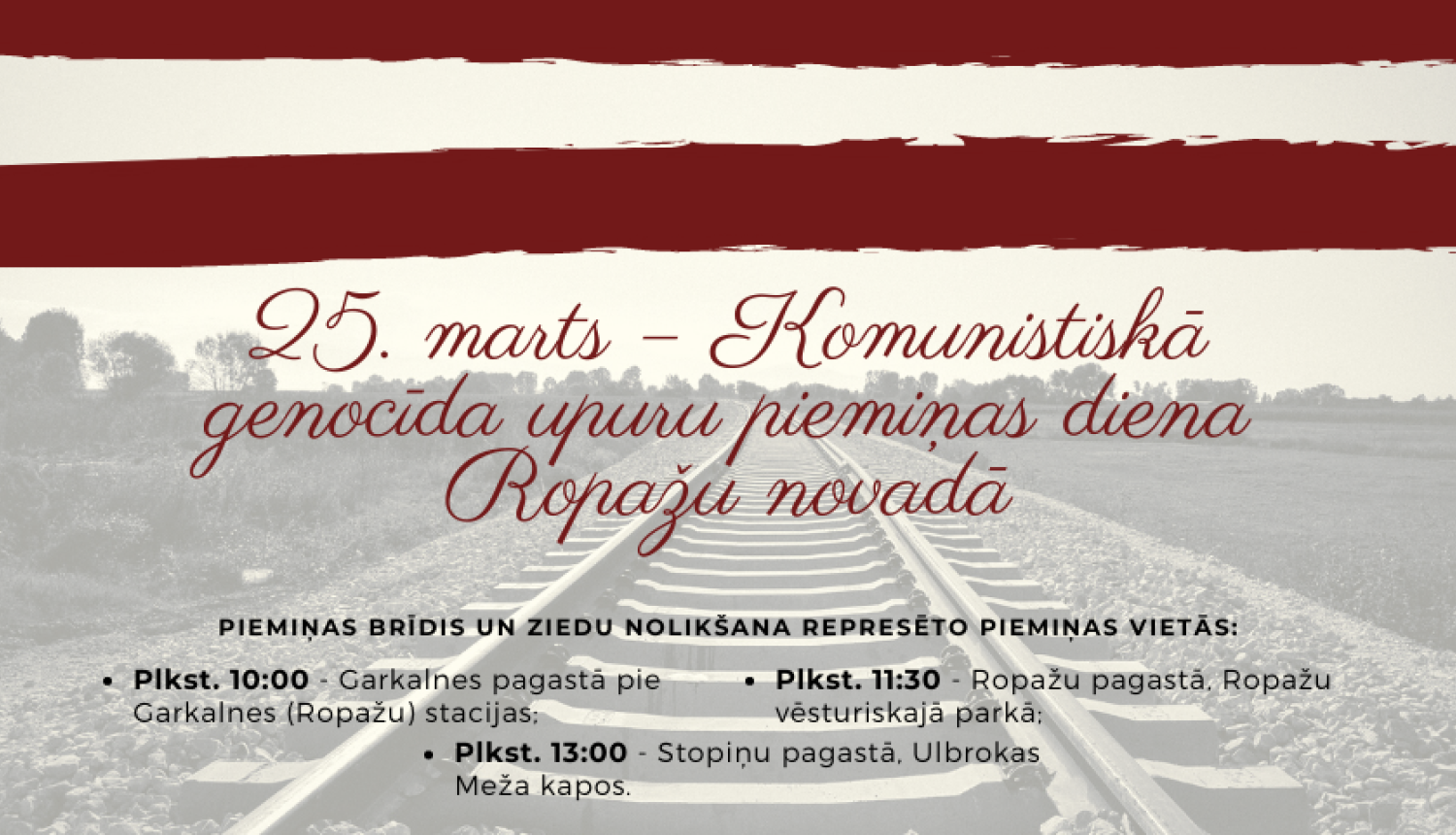 Komunistiska genocida pasakums