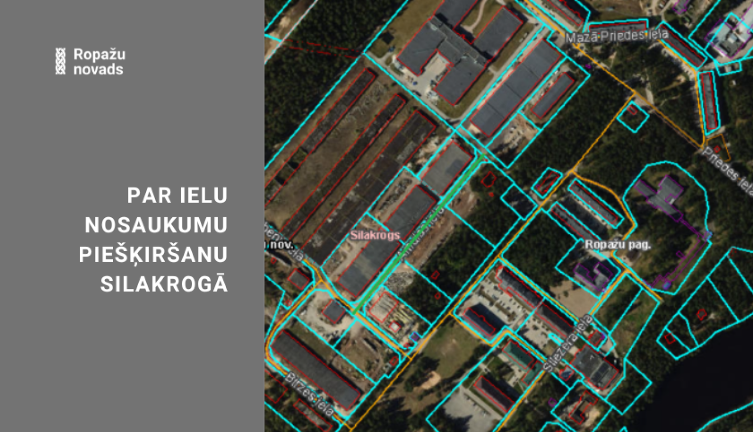 par ielu nosaukumu piešķiršanu Silakrogā