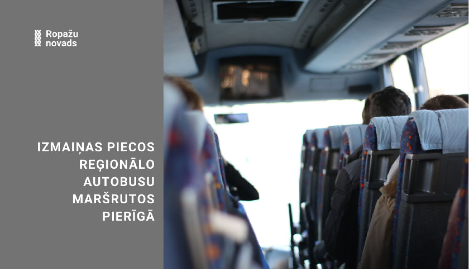 izmaiņas autobusu maršrutros Pierīgā: autobusa salons un cilvēki