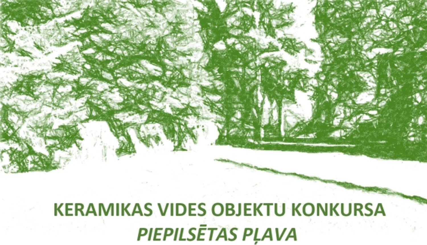 Keramikas vides objektu konkursa izstāde "Piepilsētas pļava" skatāma pie kultūras centra "Ulbrokas Pērle"