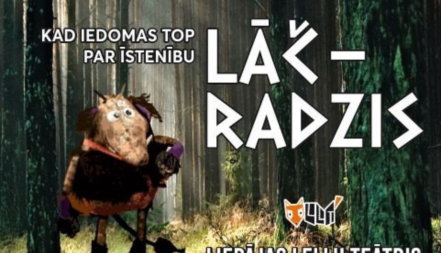 Leļļu teātra izrāde bērniem "Lāčradzis"