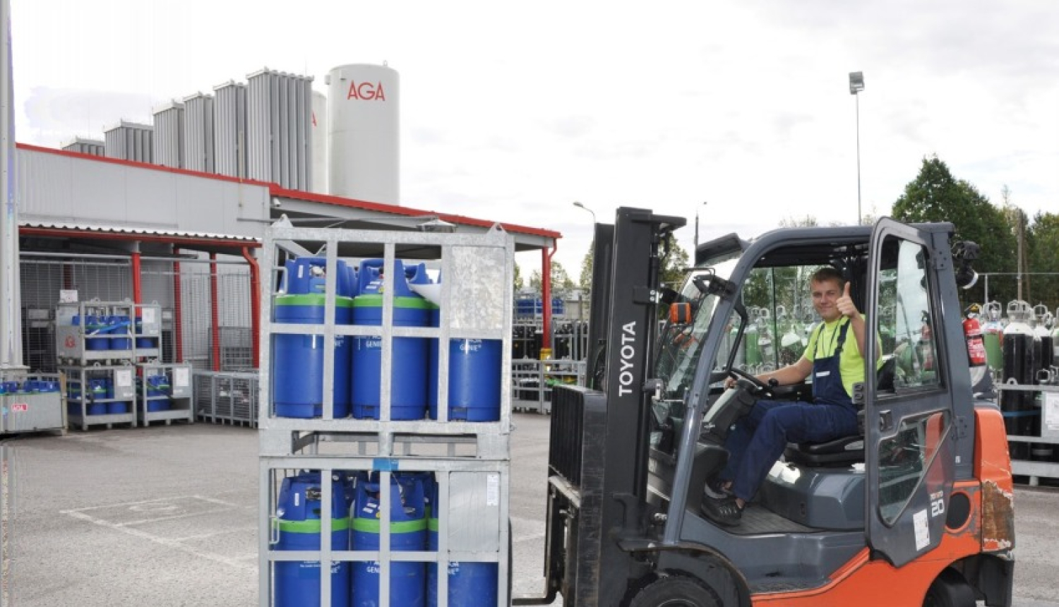 Linde Gas SIA aicina pievienoties savai komandai noliktavas/ražošanas darbiniekus