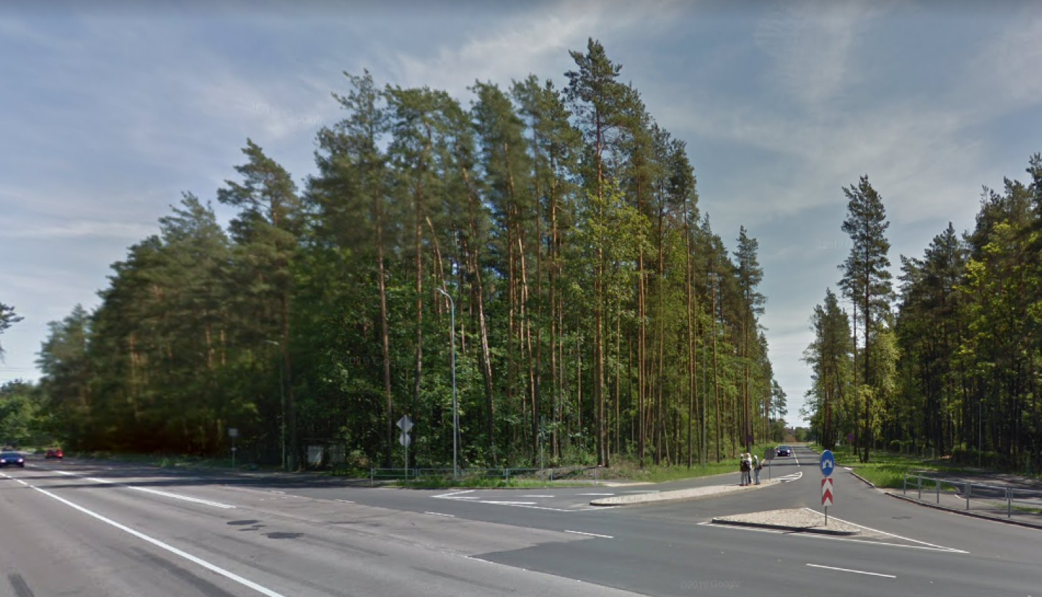 Lubānas ielas un Garās ielas krustojums