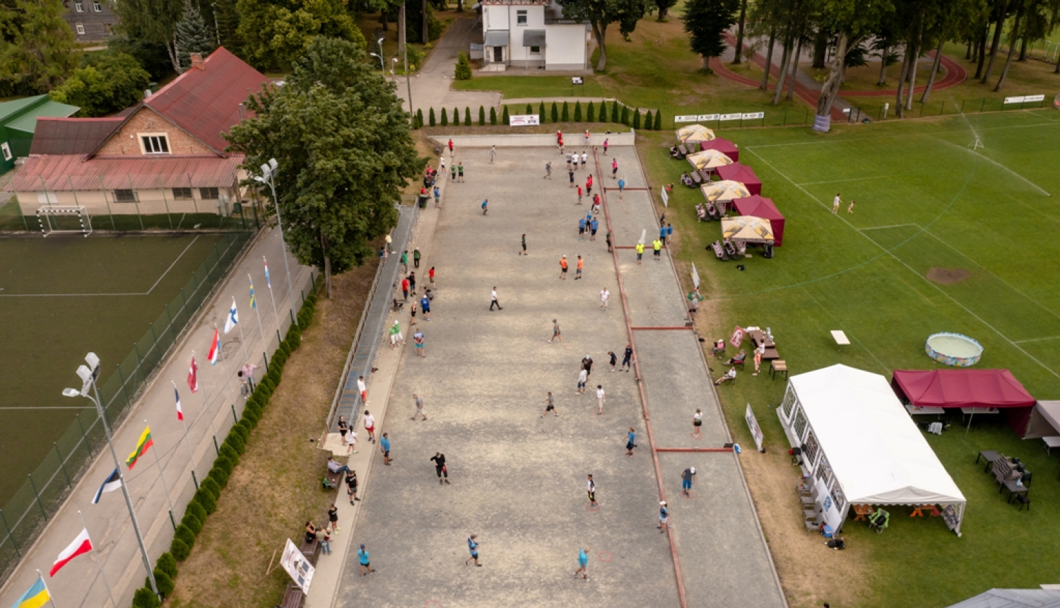 Latvijas petanka spēlētāji starp uzvarētājiem 'Warriors Cup 2022' 