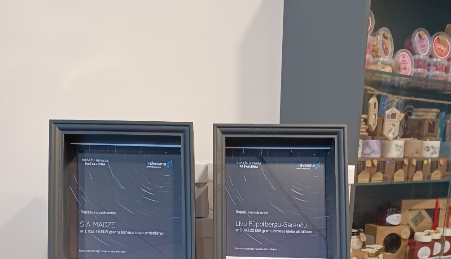 Pasniegtas balvas konkursa SEB (ie)dvesma Ropažu novada finālistiem 