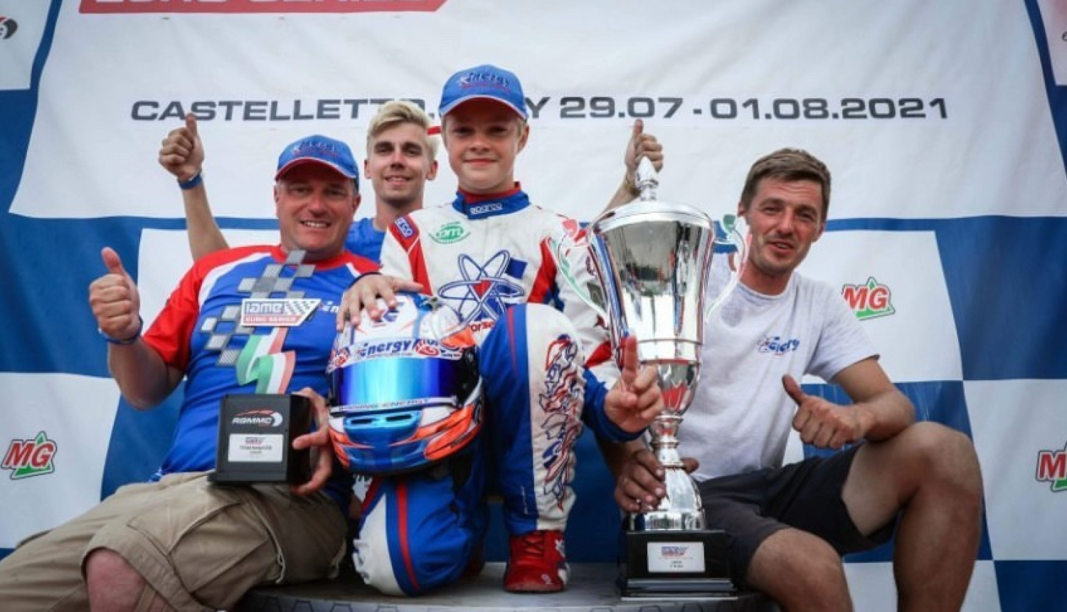 Ropažnieks Tomass Štolcermanis iegūst 1.vietu Eiropā kartinga sacensībās