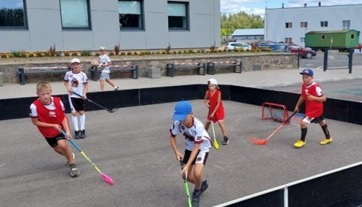 Vangažu jaunajiem florbolistiem izcīnīta 1.vieta