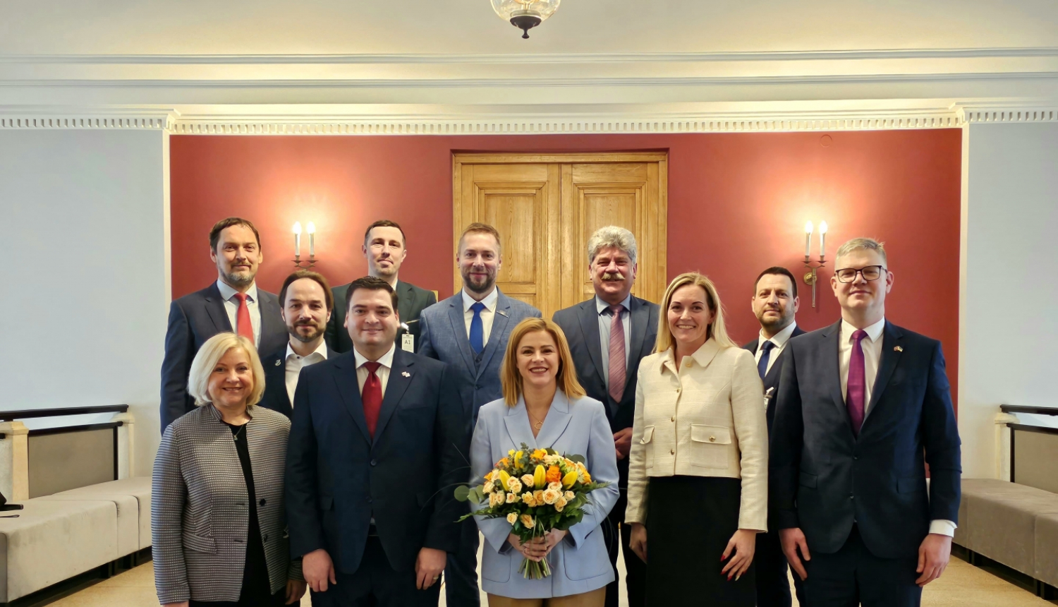 Rīgas Metropoles pašvaldību vadītāji tikās ar premjerministri Eviku Siliņu