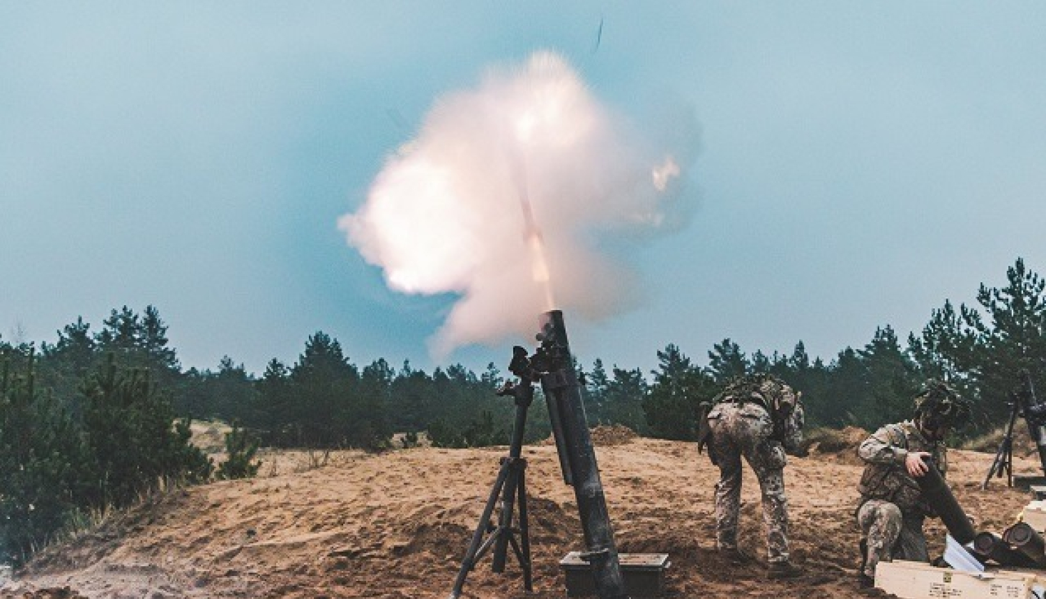 Mīnmetēju kaujas šaušanas apmācība