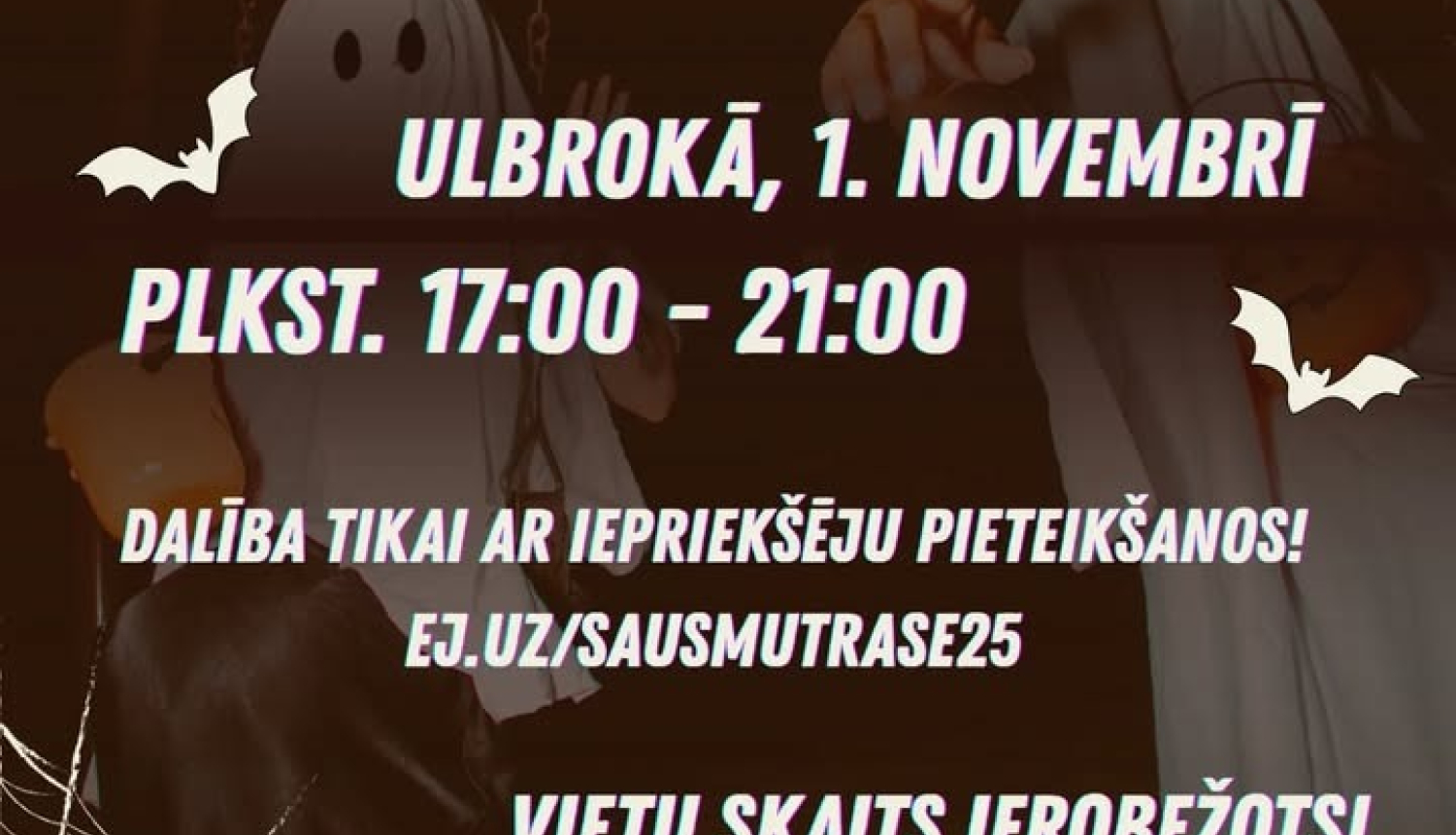 helovÄ«na Å”ausmu trase UlbrokÄ