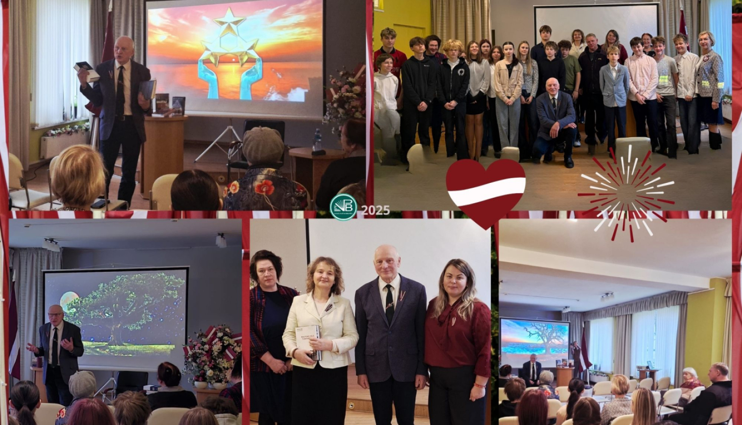 Lāčplēša diena Vangažu bibliotēkā