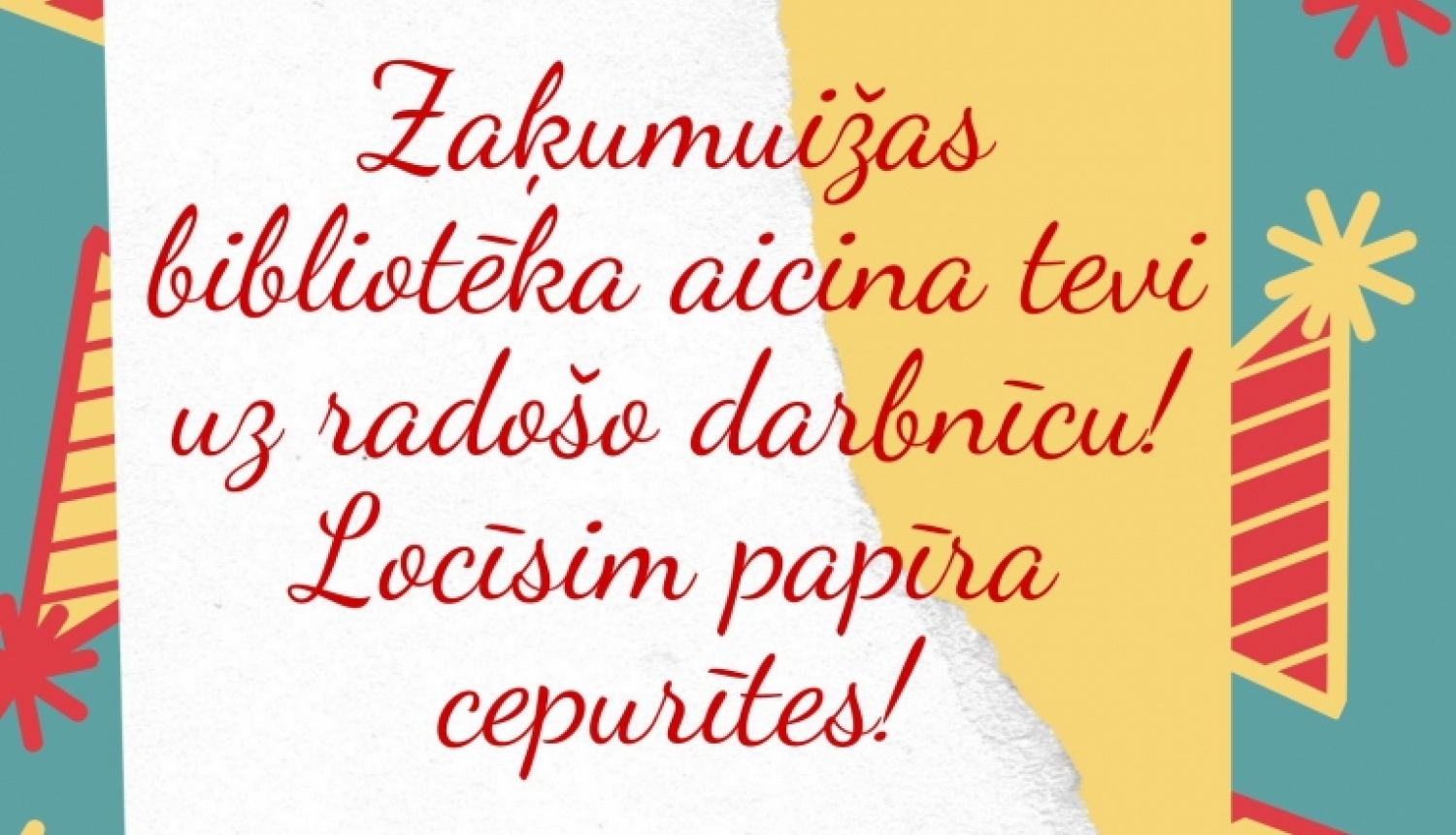 30. jūnijā Zaķumuižas bibliotēka aicina uz papīra locīšanas radošo darbnīcu 
