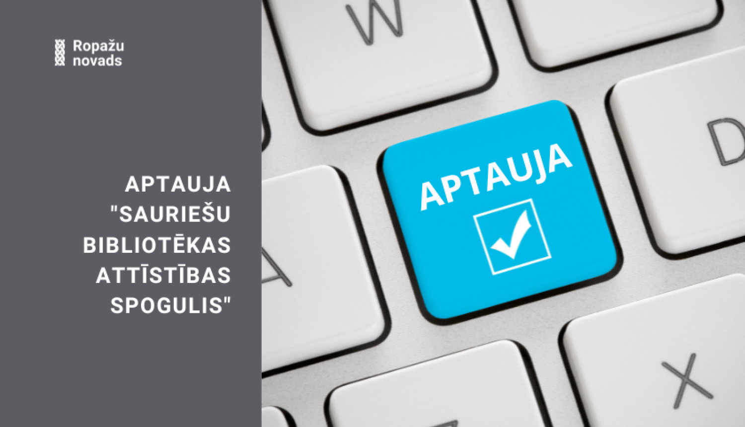 Sauriešu bibliotēkas aptauja