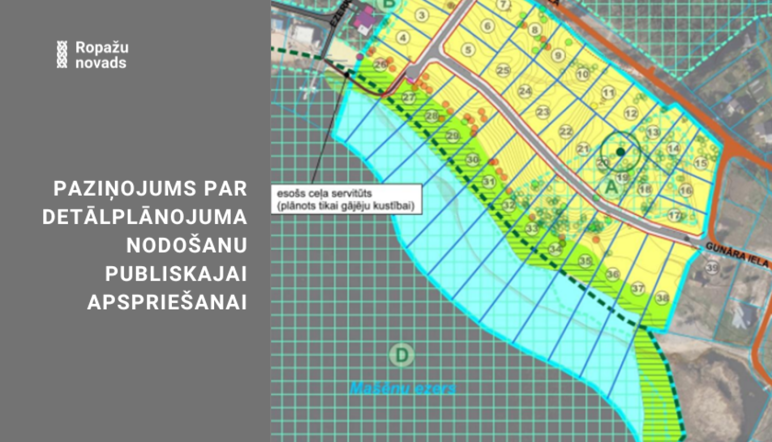 Paziņojums par detālplānojumu