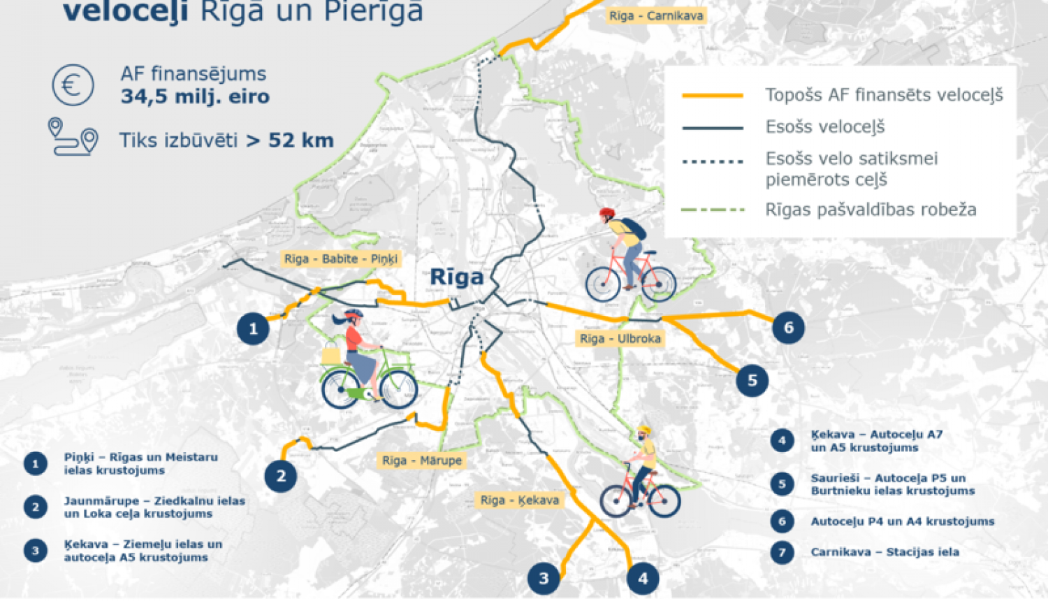 Velo ceļi Rīga - Pierīga