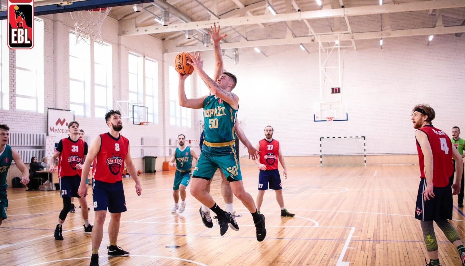 Ropažu novada basketbola komanda regulāro sezonu noslēgusi ar vairāk uzvarām
