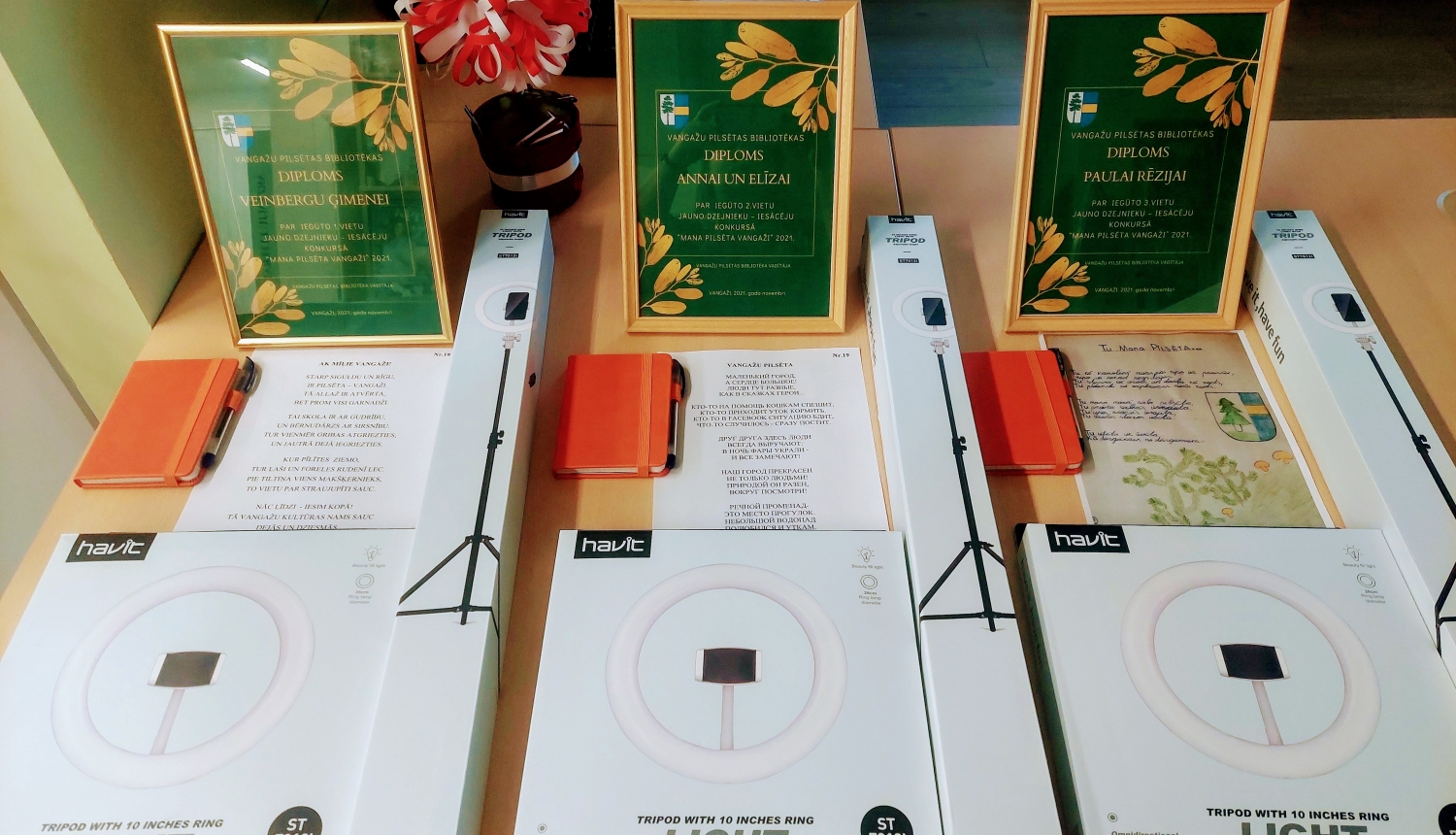Vangažu bibliotēkas konkurss