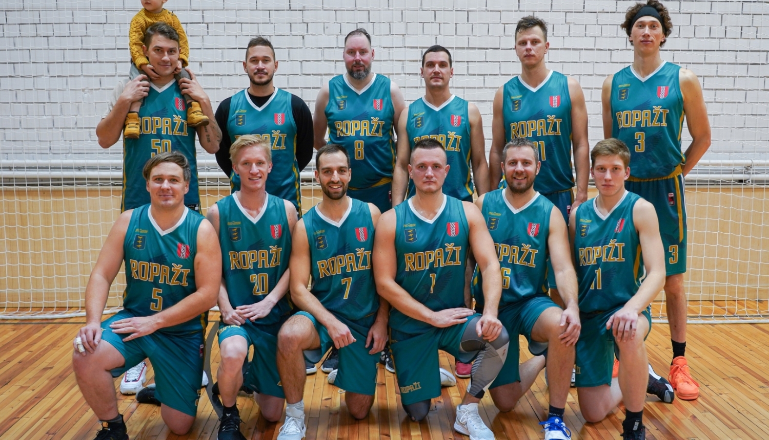 Ropažu novada vīriešu basketbola komanda uzsāk jauno sezonu EBL līgā