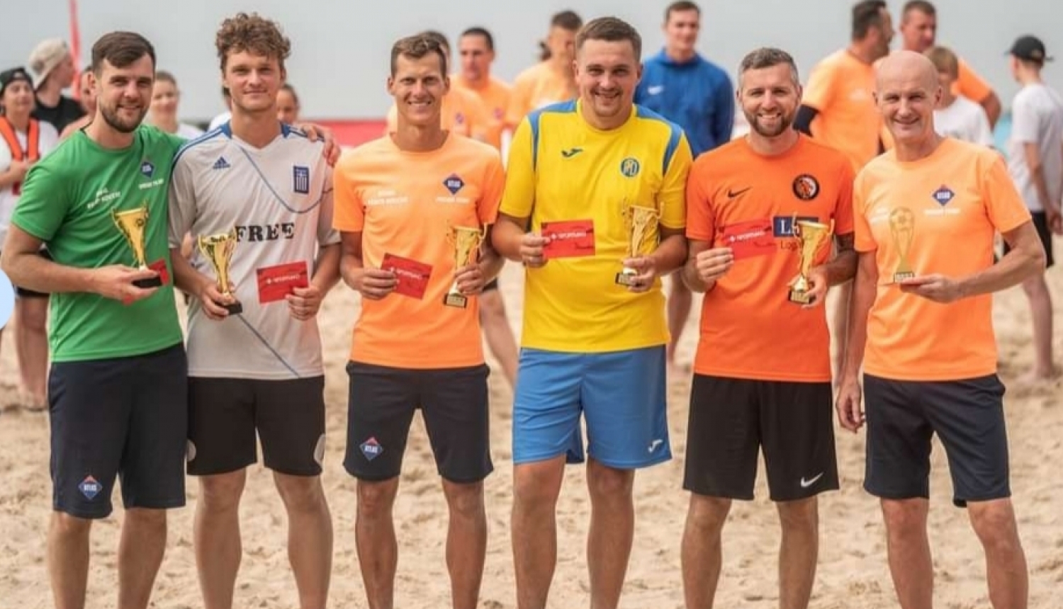 Jūrmalas kauss pludmales futbolā, 3. vieta ropažnieku komandai