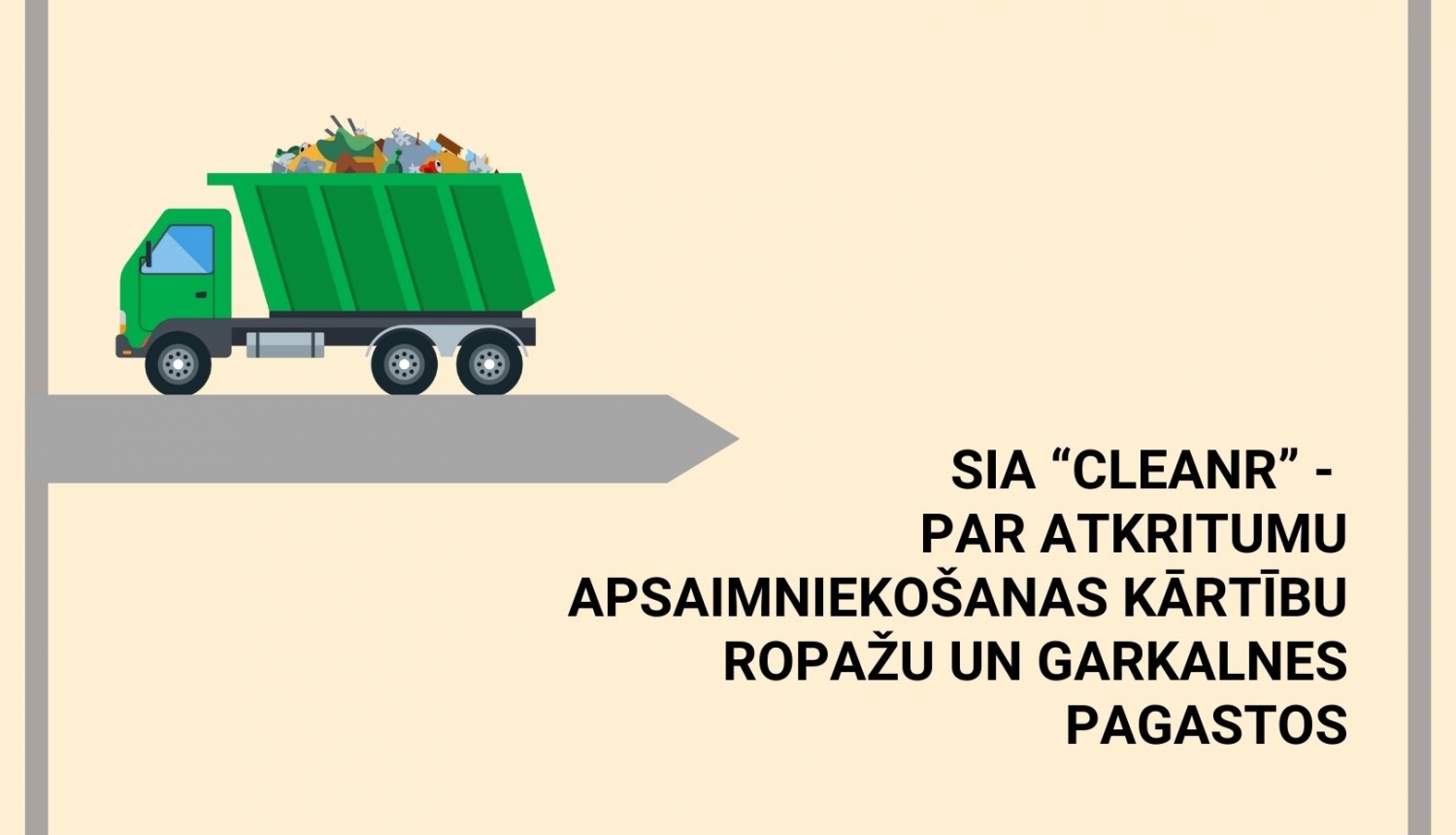 CleanR atbildes