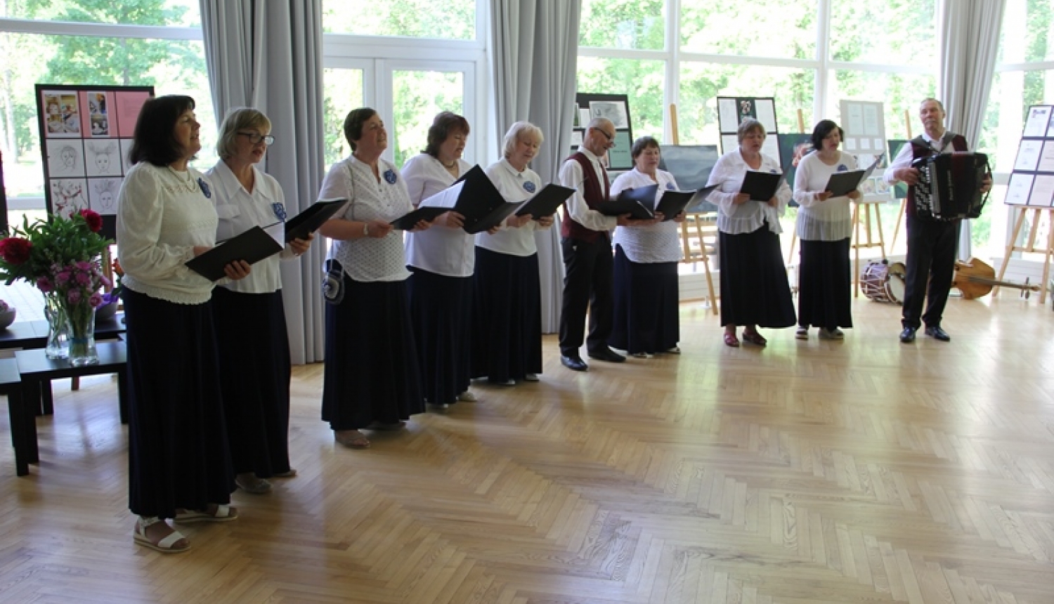 Senioru ansambļa “Sarma” sadziedāšanās