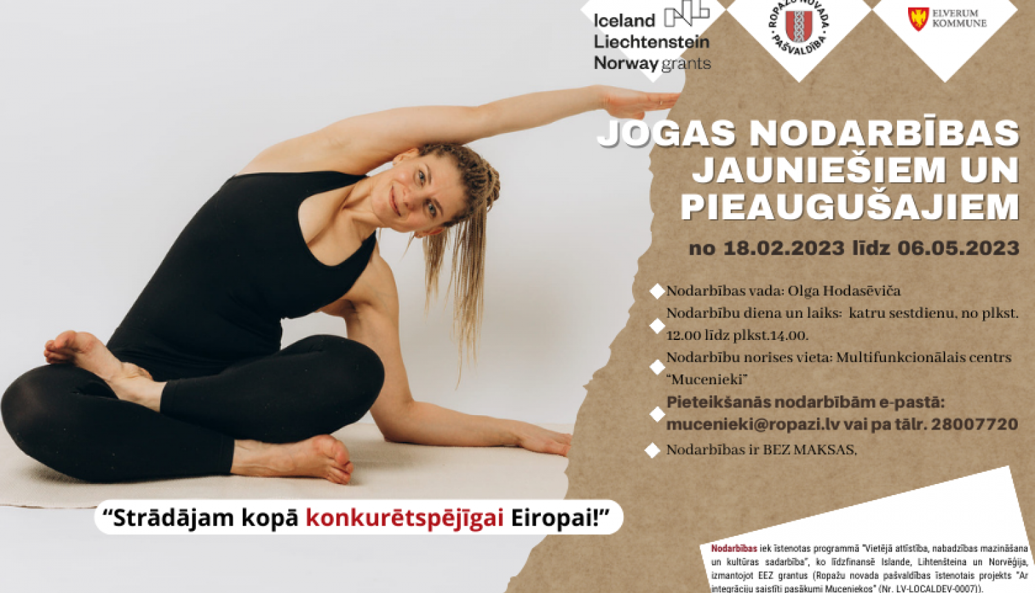 Jogas nodarbības