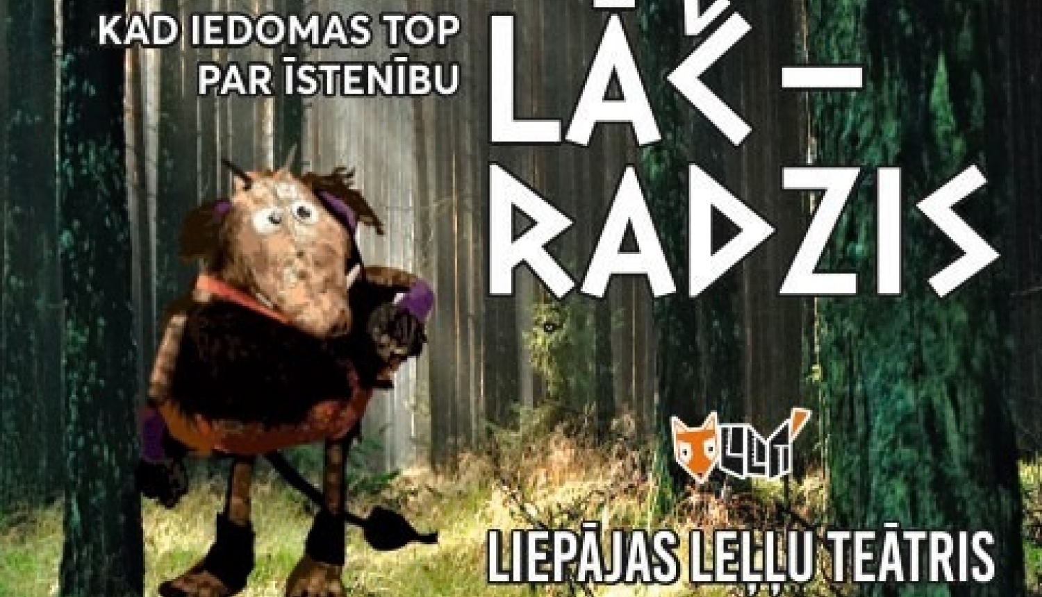 Leļļu teātra izrāde bērniem "Lāčradzis"