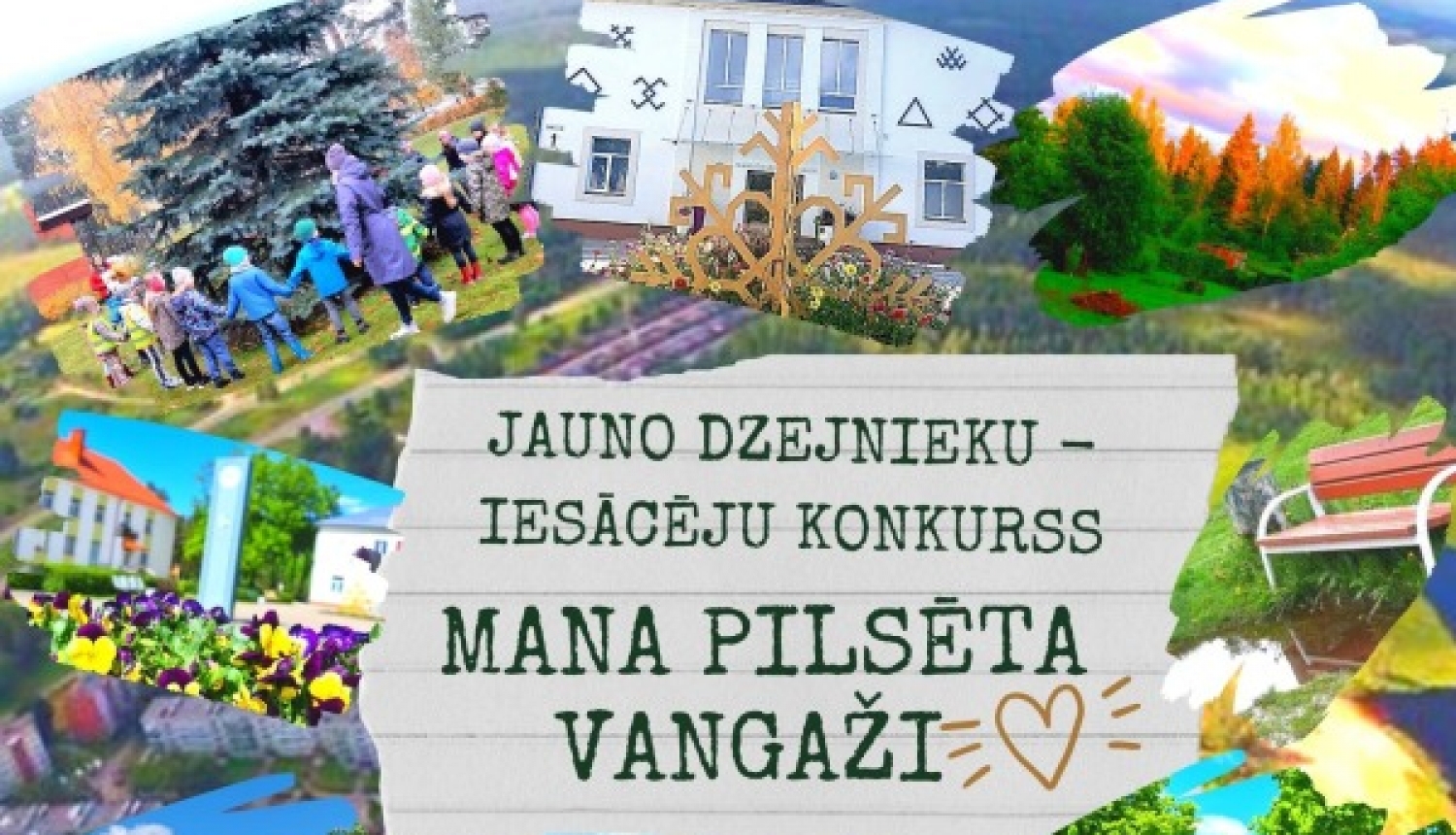 Vangažu pilsētas bibliotēka aicina piedalīties jauno dzejnieku – iesācēju konkursā “Mana pilsēta”