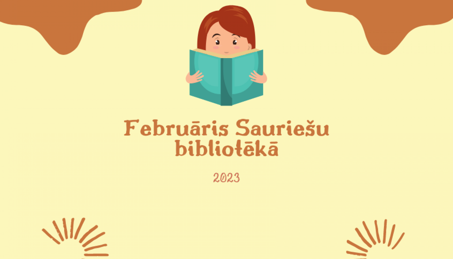 Februāris Sauriešu bibliotēkā