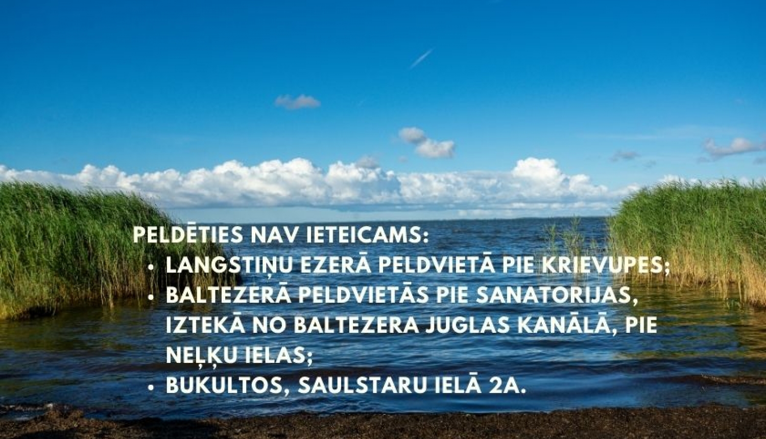 Ūdens kvalitāte peldvietās, 25. augusts