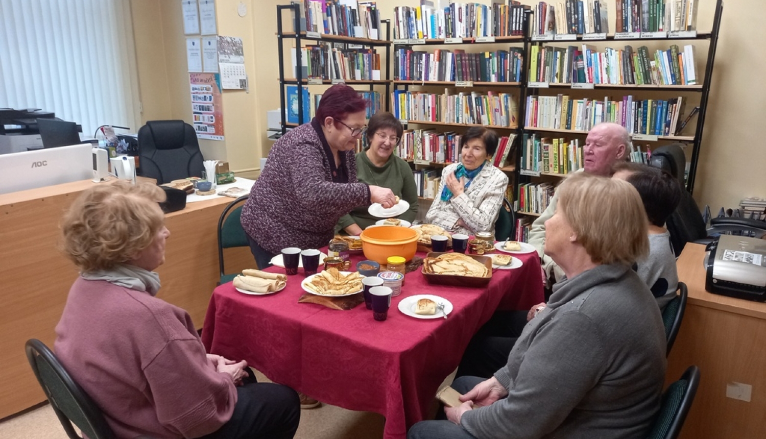 Pankūku vakars Sauriešu bibliotēkā