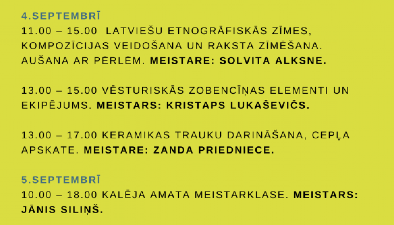 Satiec savu meistaru