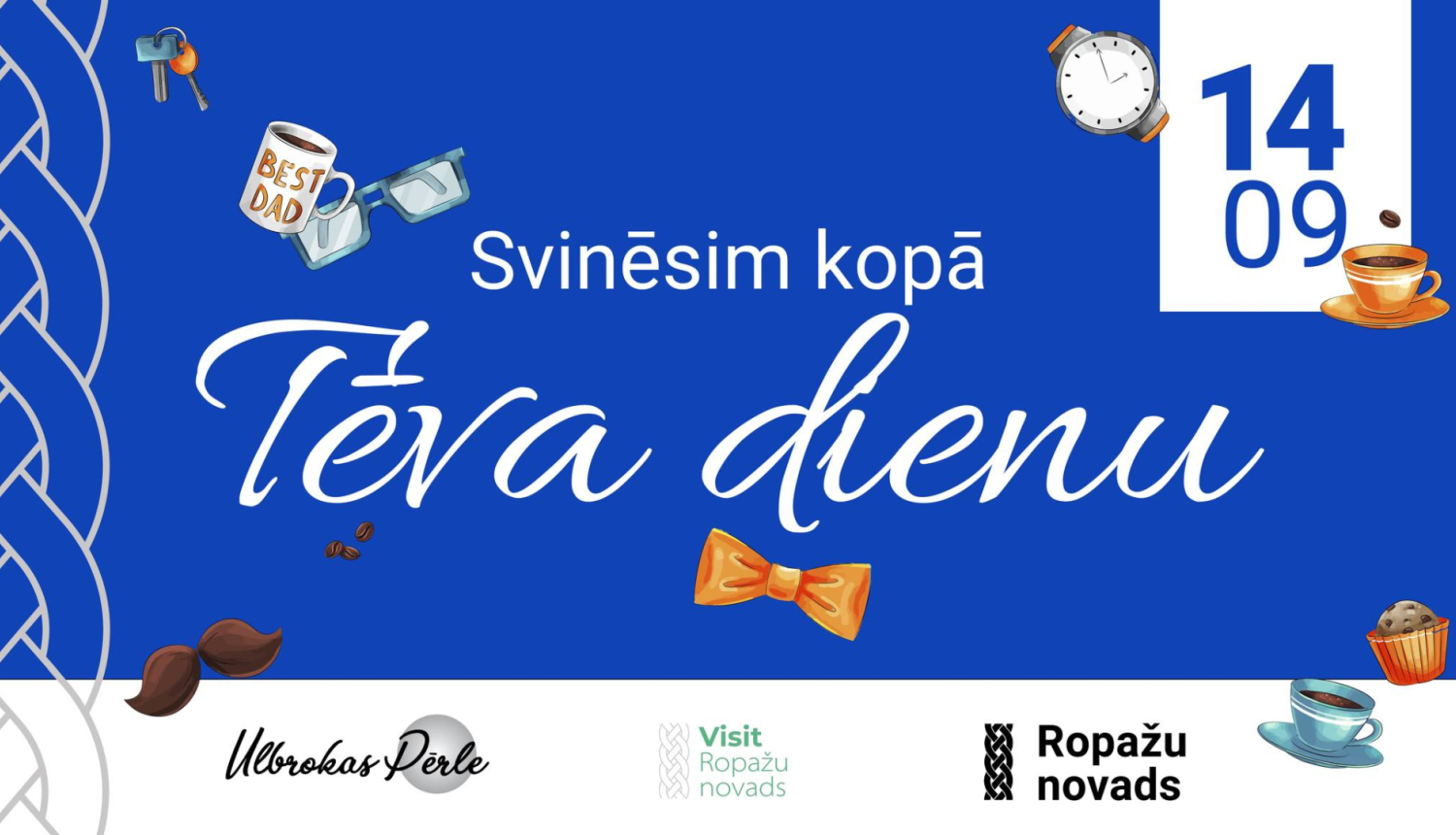 tēvu dienas afiša
