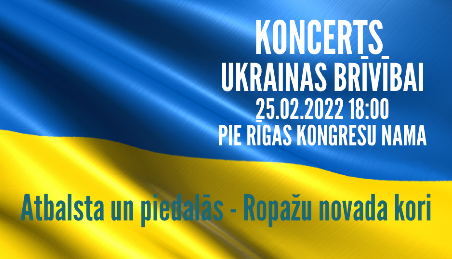 Koncerts Ukrainas brīvībai