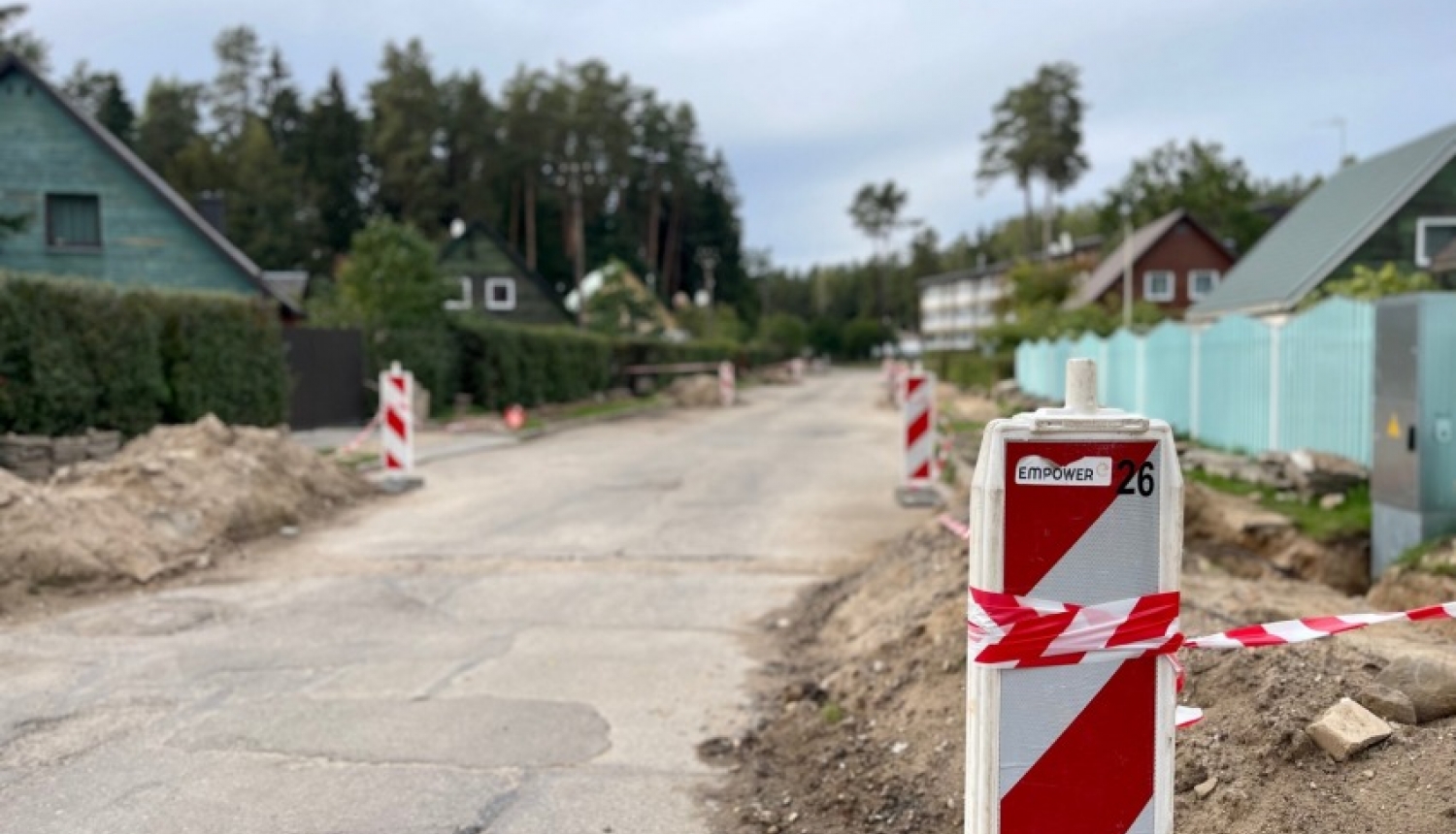 Līdz oktobra beigām Vangažu pilsētā vairākās ielās nedarbosies ielu apgaismojums