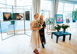 Pavasara izstādes atklāšana