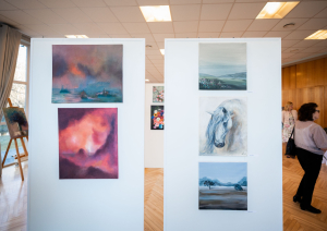 Pavasara izstādes atklāšana