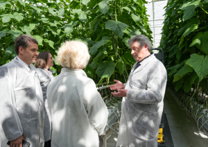 Daigas Mieriņas reģionālā darba vizīte Ropažu novadā